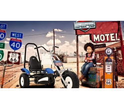 Веломобиль Berg Route 66 AF с дугой 3