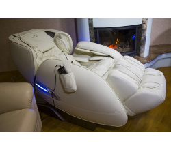 Масажне крісло Casada AlphaSonic II Преміально біле 6