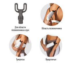 Перкусійний масажер для тіла Yamaguchi Massage Gun PRO 5
