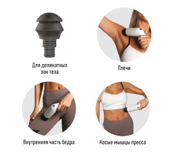 Перкуссионный массажер для тела Yamaguchi Massage Gun PRO 4