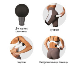 Перкусійний масажер для тіла Yamaguchi Massage Gun PRO 3