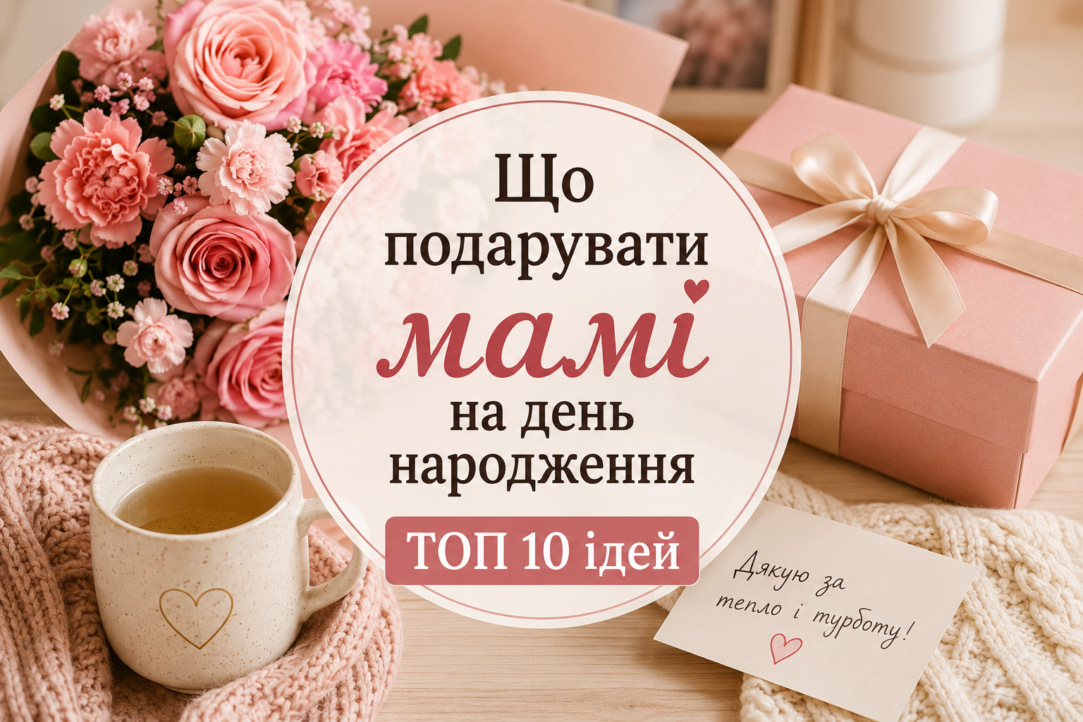 Что подарить маме на день рождения: ТОП-10 идей