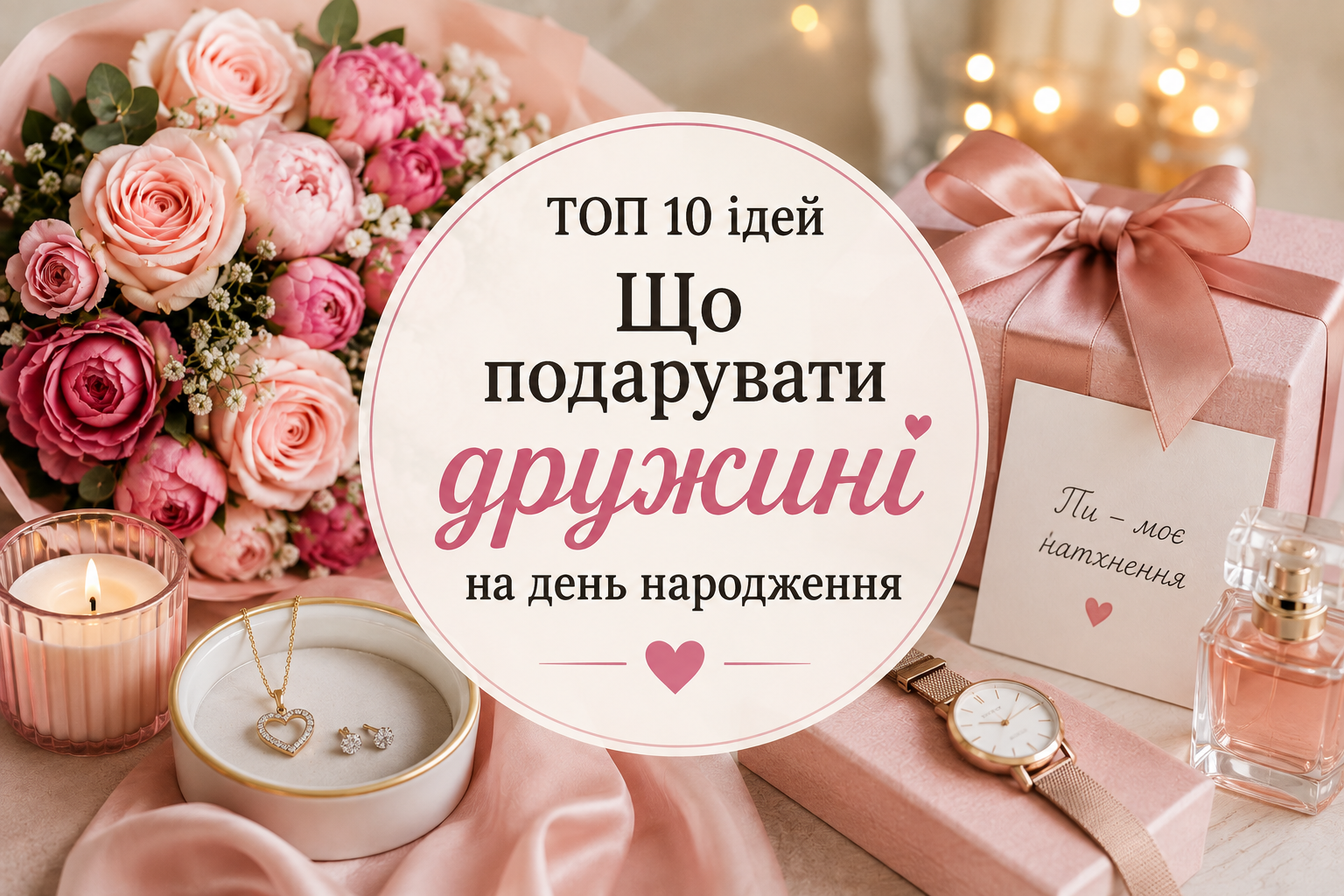 Что подарить жене на день рождения: ТОП-10 идей