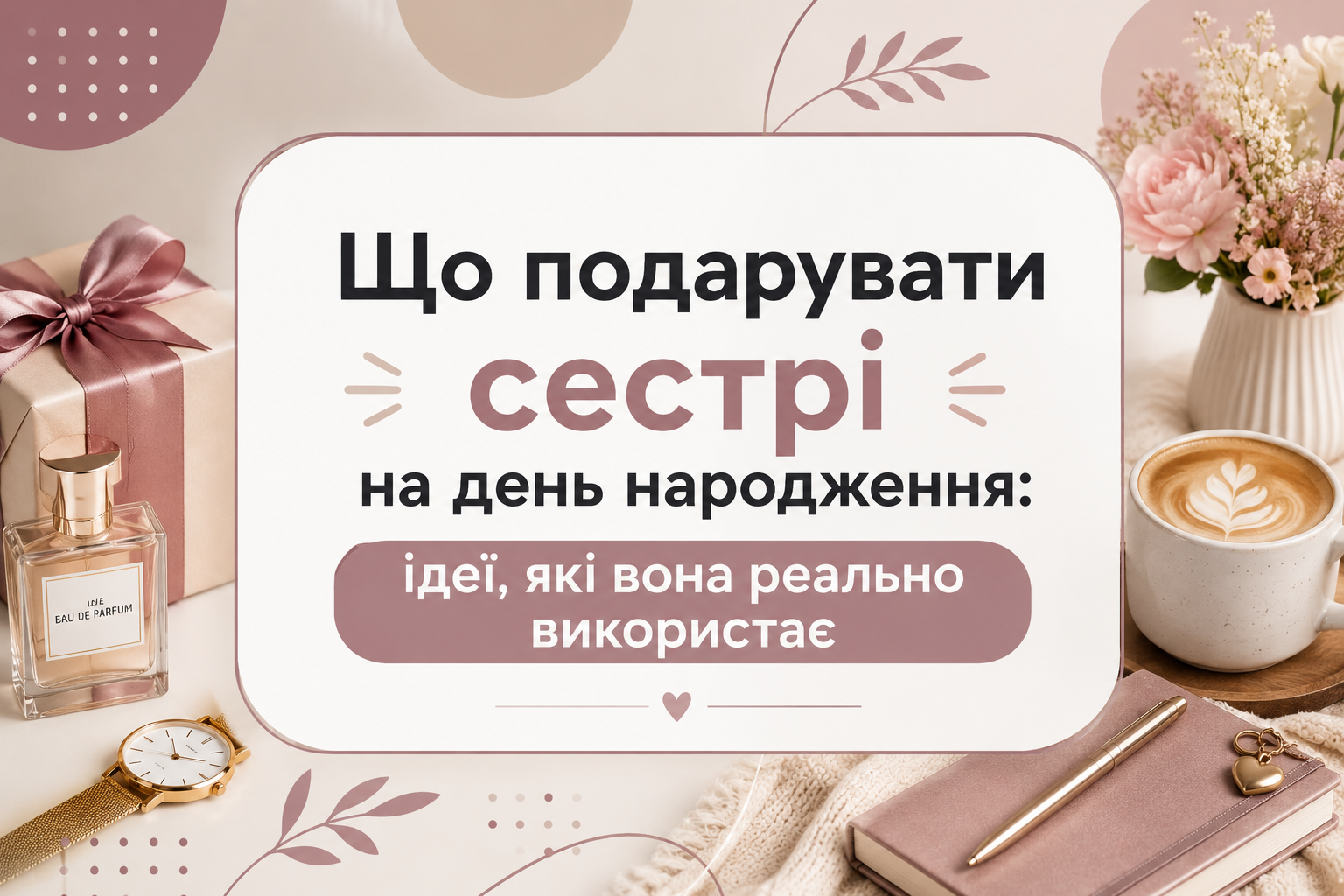 Что подарить сестре на день рождения: идеи, которые она реально будет использовать