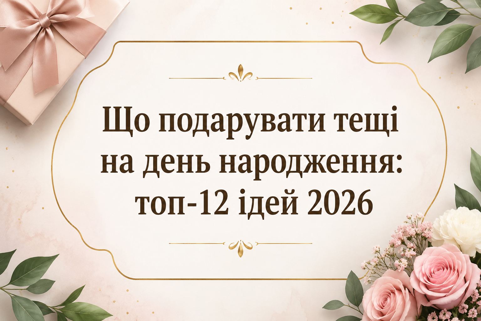 Что подарить теще на день рождения: топ-12 идей на 2026 год