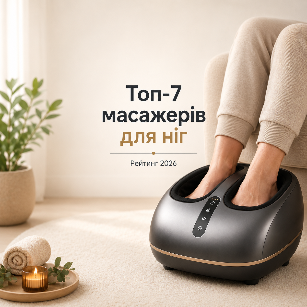 Лучший массажер для ног